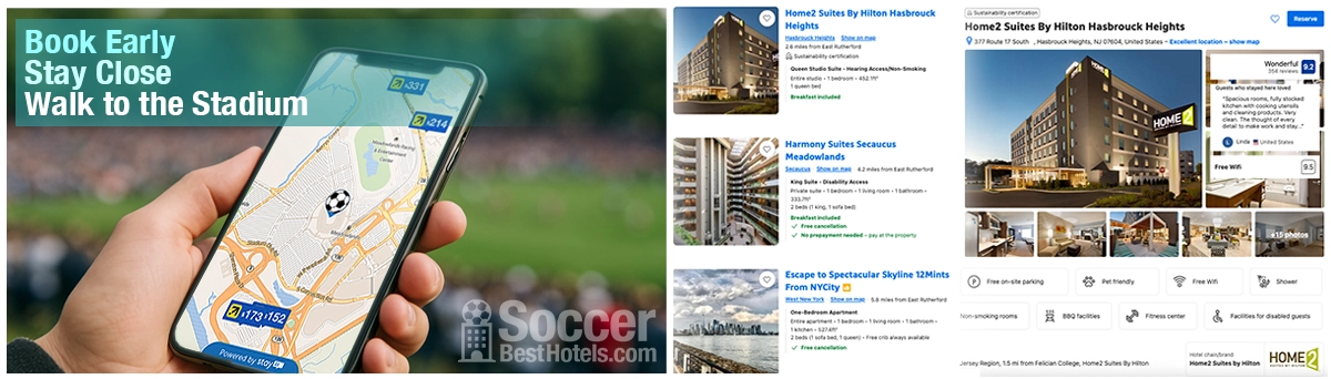 Finding Hotels Near FIFA World Cup 2026 Stadiums